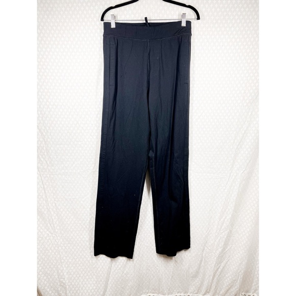 Lululemon Black Wide Leg Pull On Drawstring Pants - Picture 1 of 6